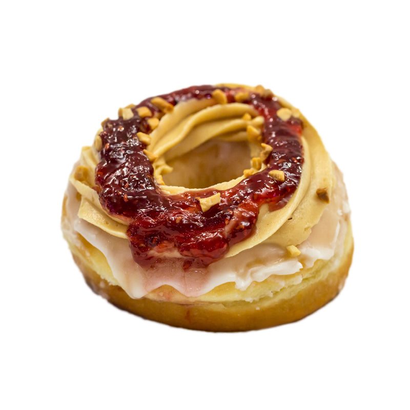 Peanut Butter & Jelly Donut The Rolling Pin Bakery Toronto