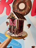 Classical Christmas Gingerbread House