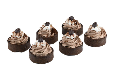 Chocolate Mocha Mini Tarts 6pcs