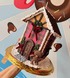 Classical Christmas Gingerbread House