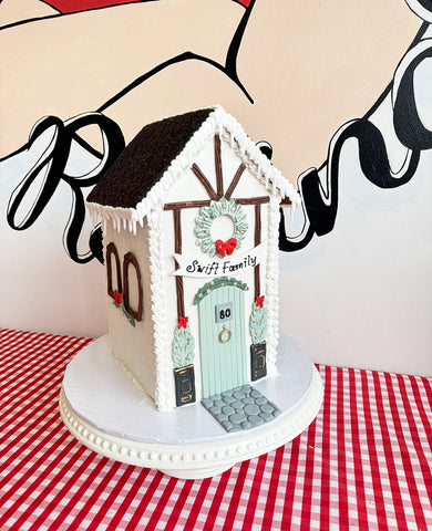 Wooden Cabin Giant Gingerbread House