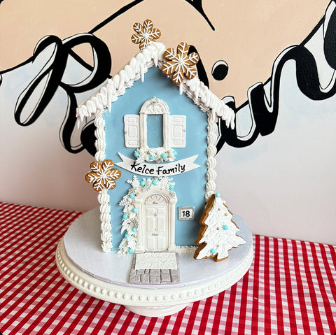 Winter Wonderland Giant Gingerbread House