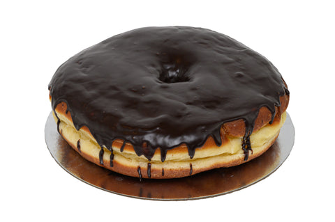 Boston Cream Donut Cake