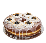 Blueberry Cheesecake Donut Cake